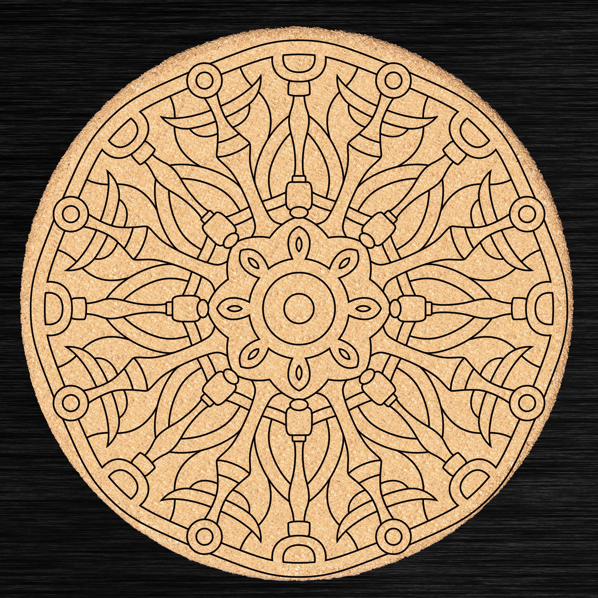 Dessous de Plat Mandala