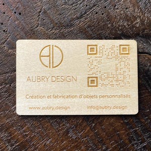 Cartão de visita RFID maple NFC/Ntag 216 Totalmente personalizável com seu logotipo, código QR, etc.