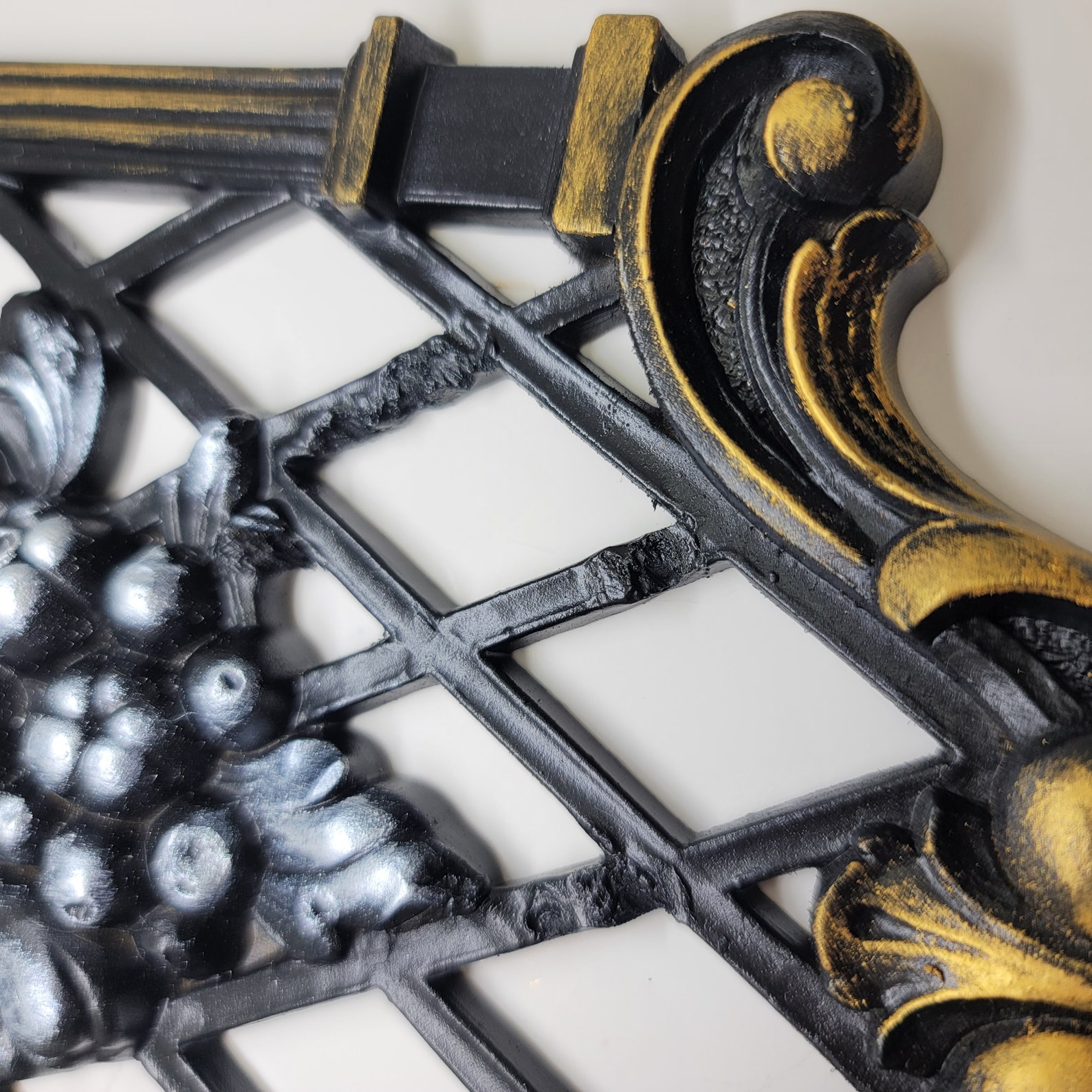 Vintage Victorian Gothic/ Goth Wall Plaques. Matte Etsy