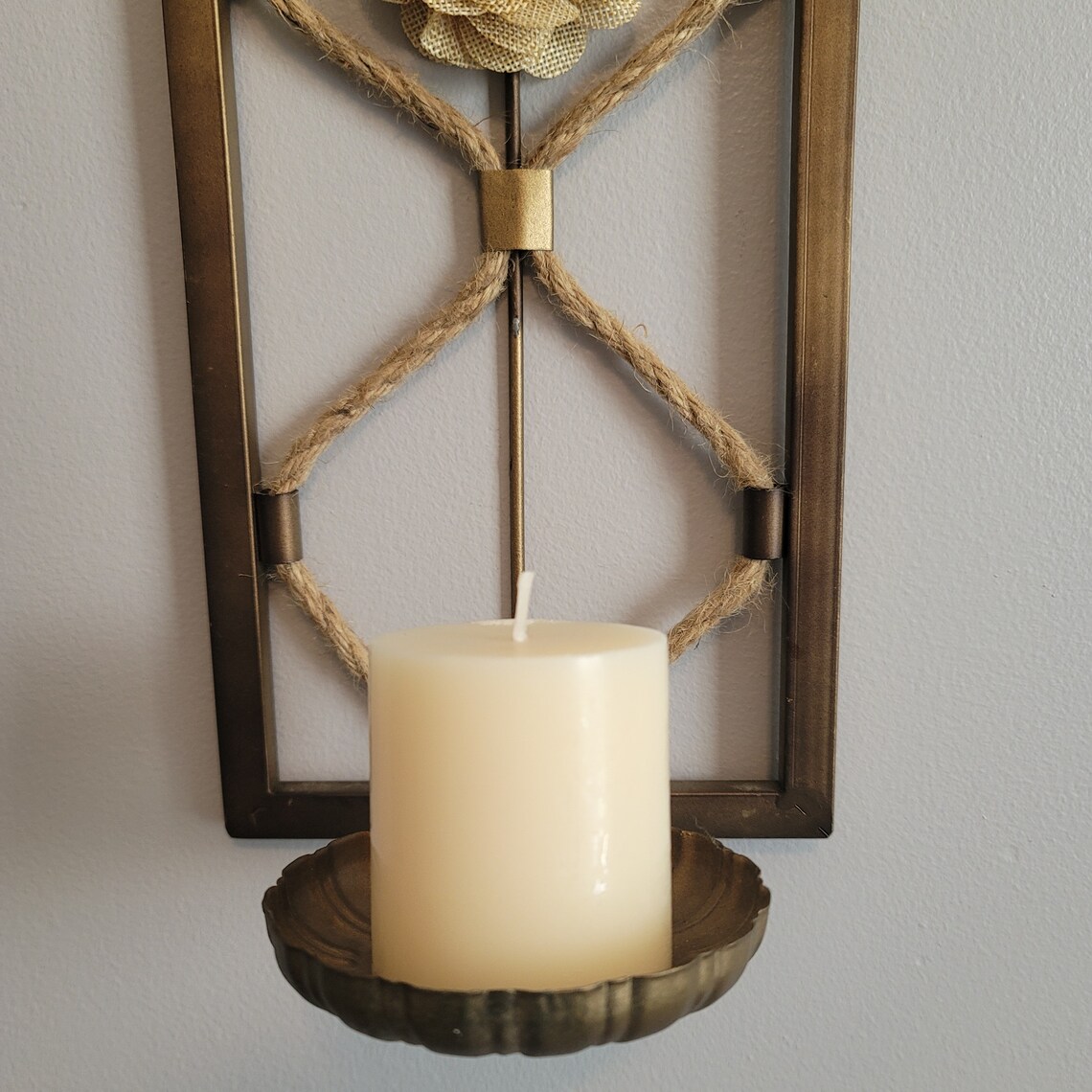 Adorable french country style candle holder Goes great in any Etsy