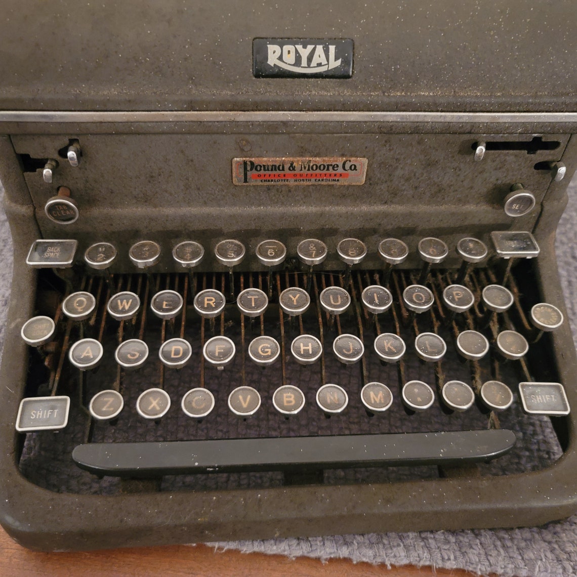 Stunning Vintage 1940s Royal KMM Magic Margin Typewriter. Wide Etsy