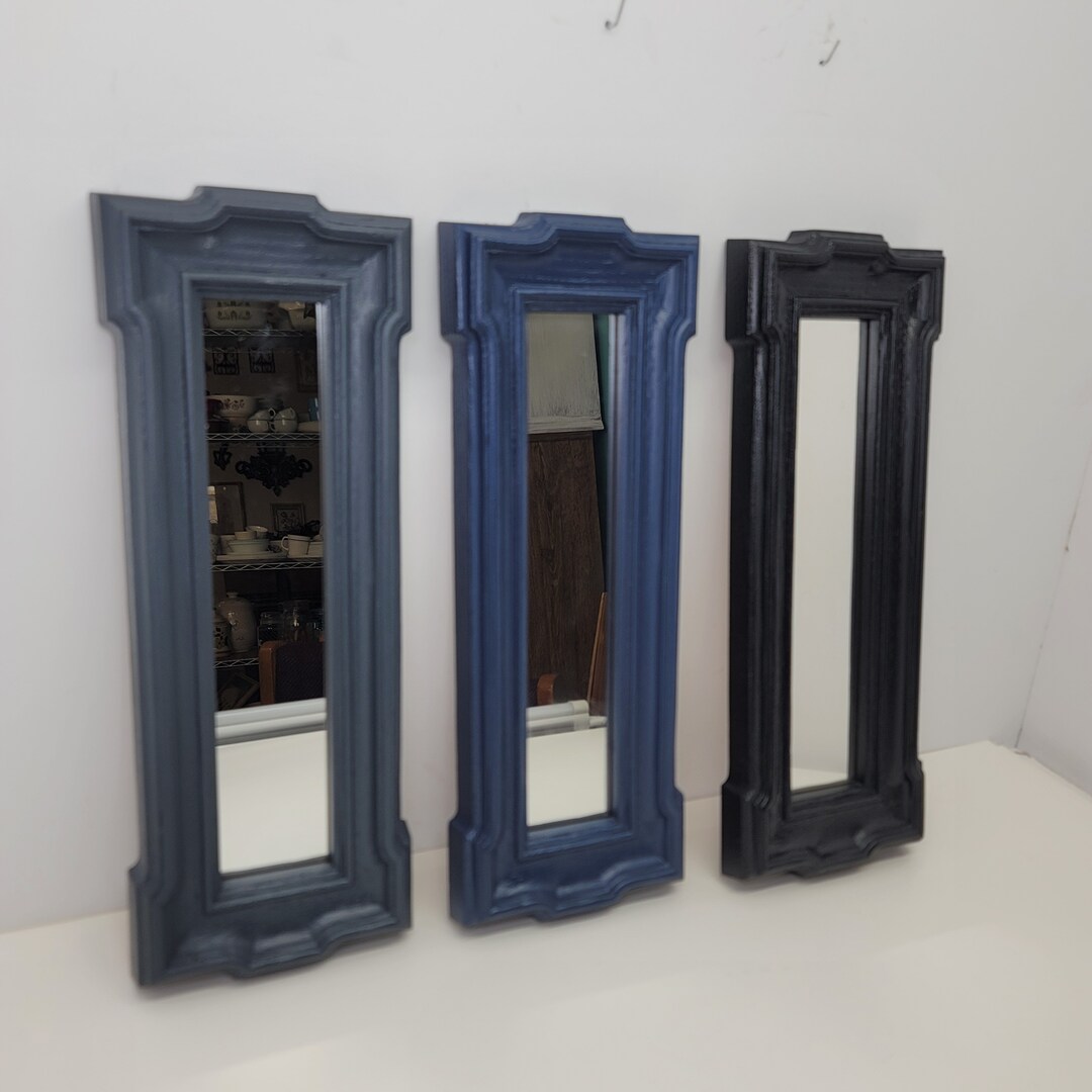 Vintage Set of 3 Homco Syroco Mirrors. Gothic Finished in a Etsy