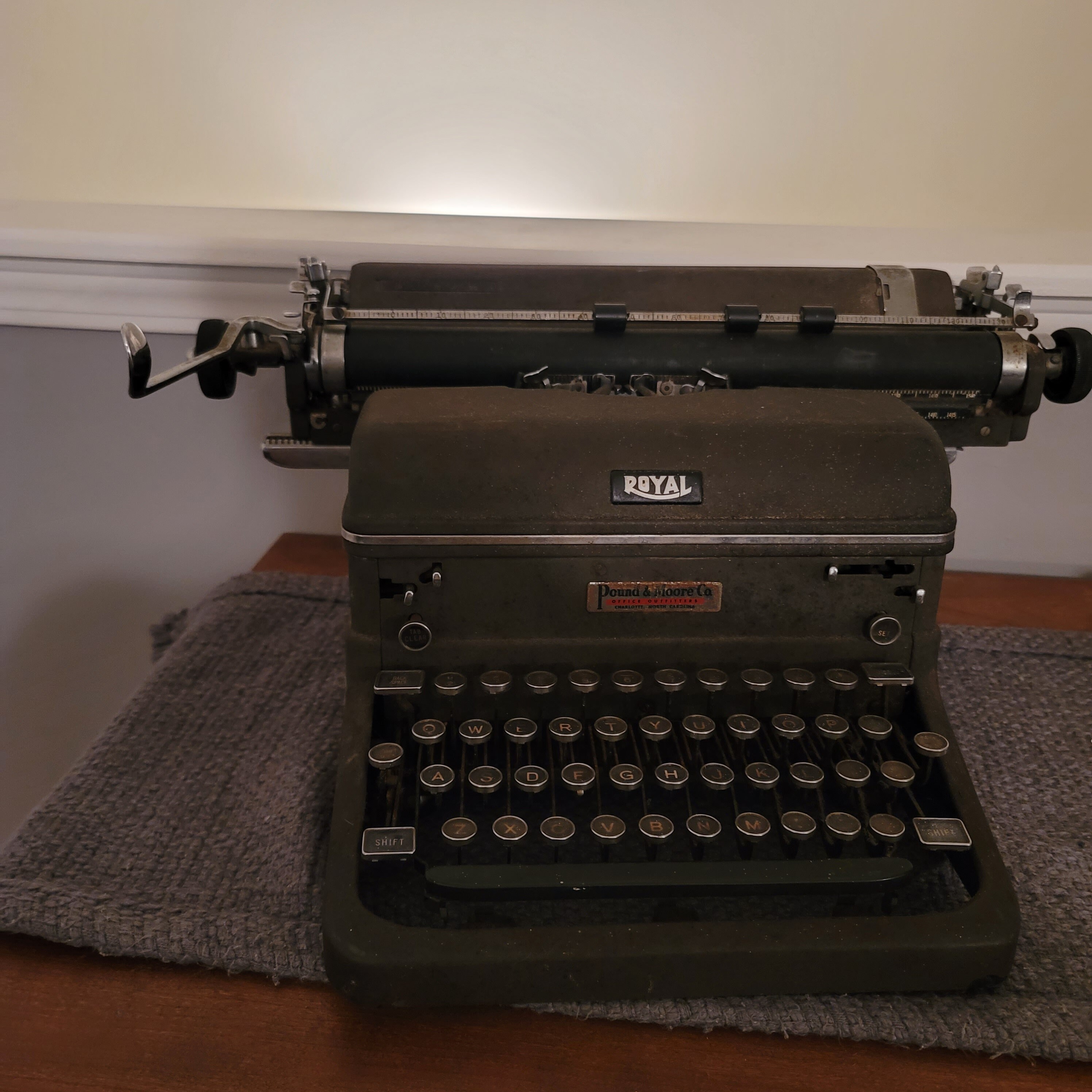 Stunning Vintage 1940s Royal KMM Magic Margin Typewriter. Wide Etsy