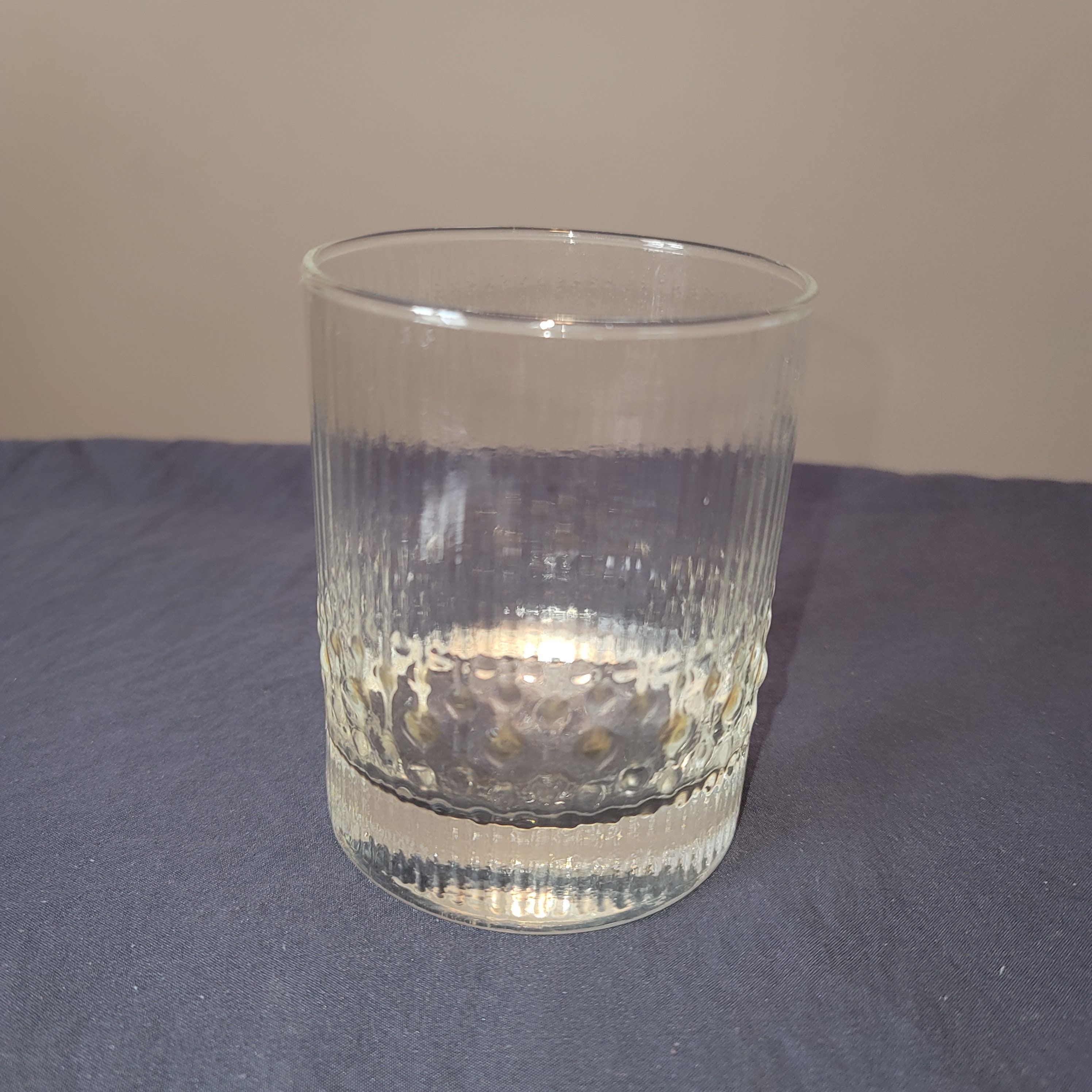 Vintage ice textured glass tumblers. Stunning Iittala Niva Etsy