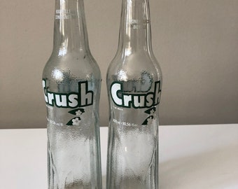 Vintage Orange Crush Bottles Etsy Canada