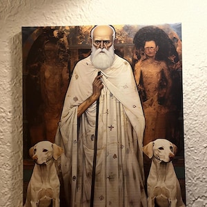 Canvas - Wall Art - Decor - St Lazaro - Orisha - Sait Lazarus
