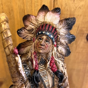 Estatua Indio - Guerrero - Estatua de Indio - Guerrero