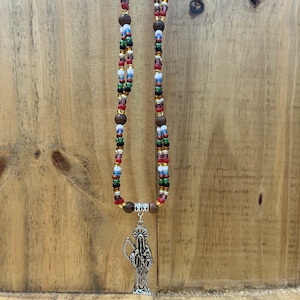 Fatto a mano - Collare de la Santa Muerte - Collana - MultiColore