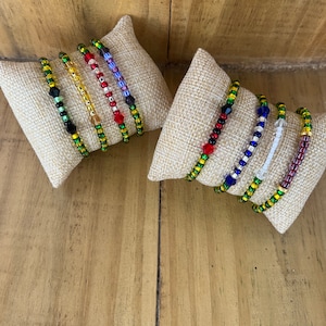 Handmade - Ide de Orula con caminos - Bracelet with Path - Czech