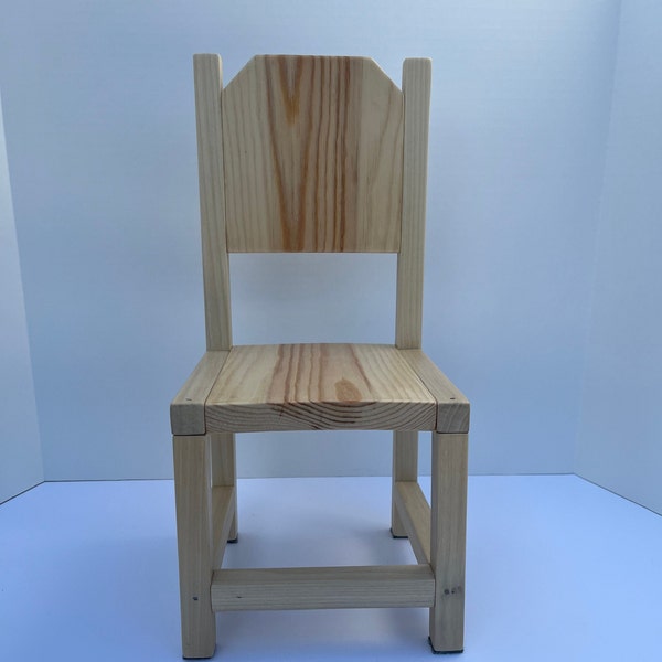 Wood Chair - Etsy