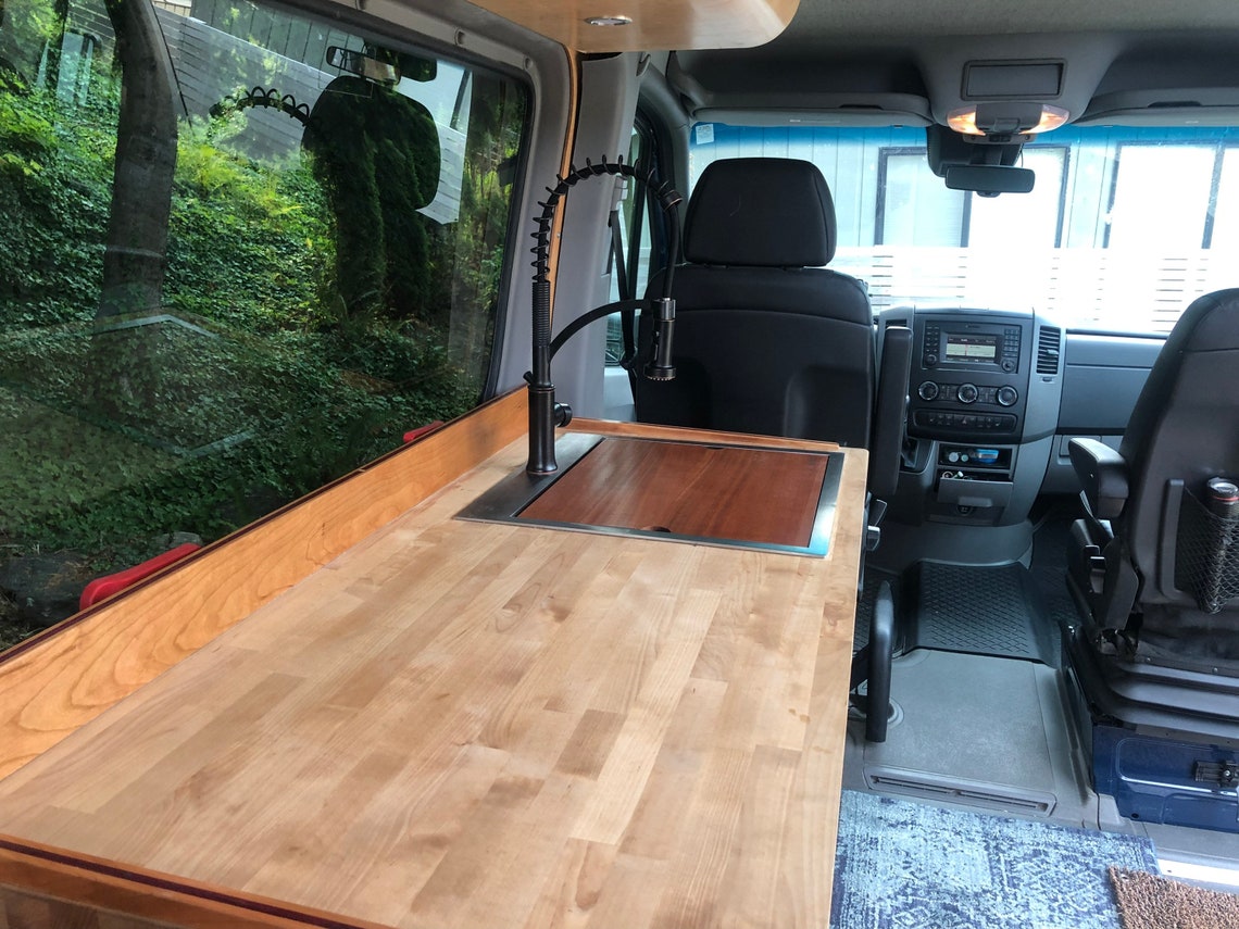 Van Cabinet Galley For Sprinter Ram Promaster Or Ford Transit Etsy