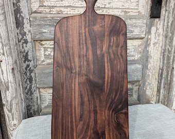 Rustic Black Walnut Serving Board