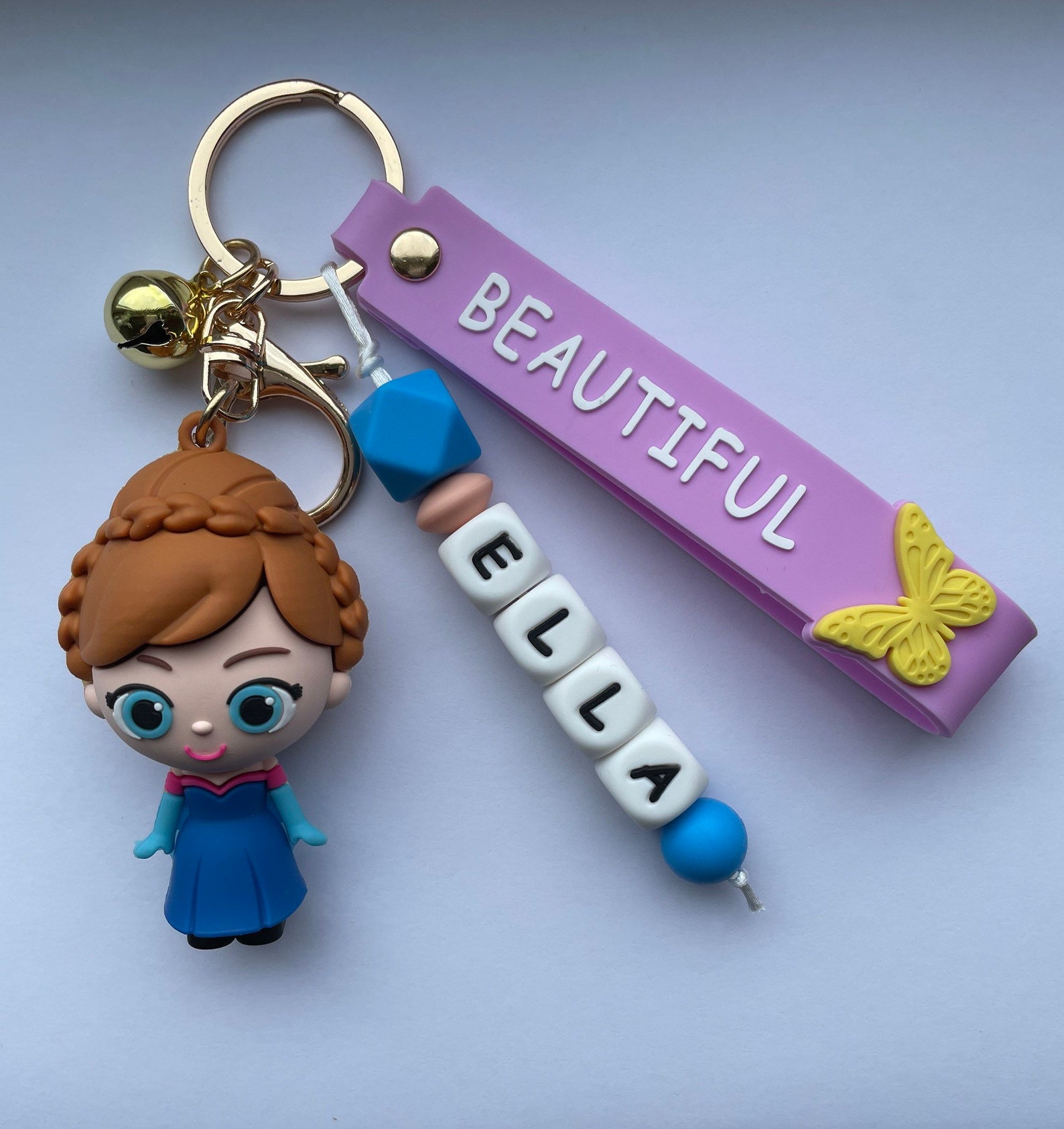 Frozen key chains with a name. Etsy