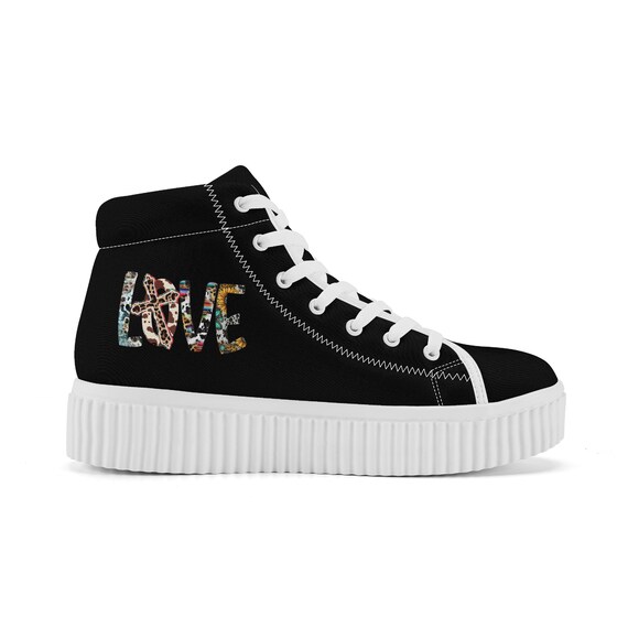 high top platform shoes