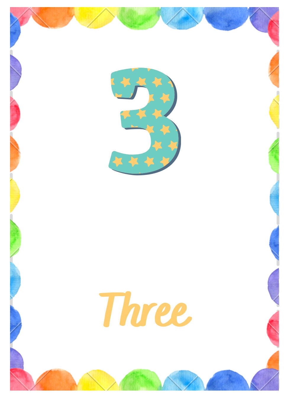 Tarjetas didácticas de números del 1 al 10: recurso didáctico esencial ...