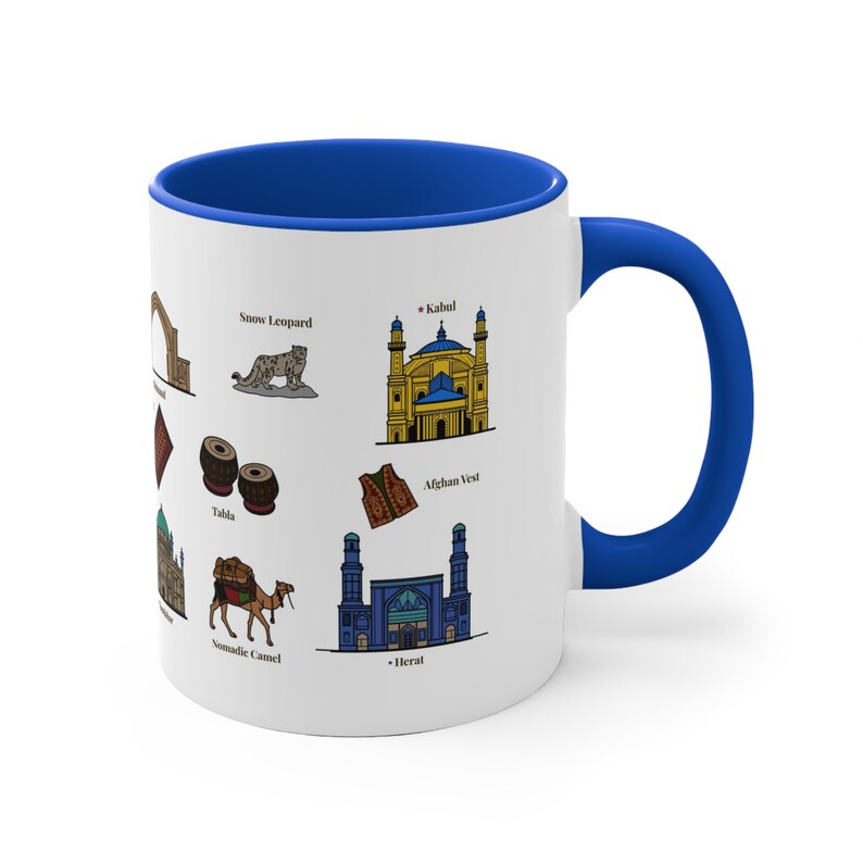 Afghanistan Accent Coffee Mug, 11oz, 15oz zdjęcie 9