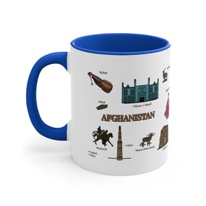 Afghanistan Accent Coffee Mug, 11oz, 15oz zdjęcie 8