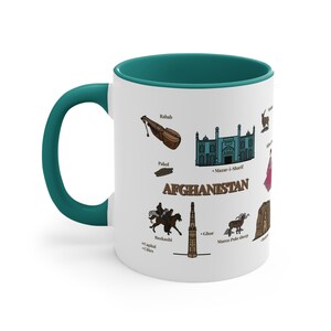 Afghanistan Accent Coffee Mug, 11oz, 15oz zdjęcie 5