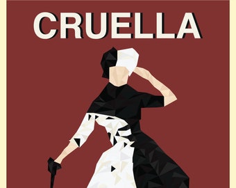 cruella (2021) digital poster