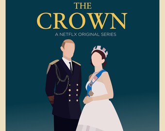 The Crown Digital Poster (Prince Philip and Queen Elizabeth)