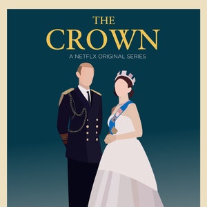 The Crown Digital Poster (Prince Philip and Queen Elizabeth)