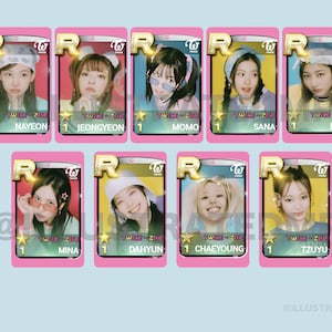 TWICE-ZINE JYP Superstar Photocards 2023 Once 4th Generation (niet-officieel) [met freebies]