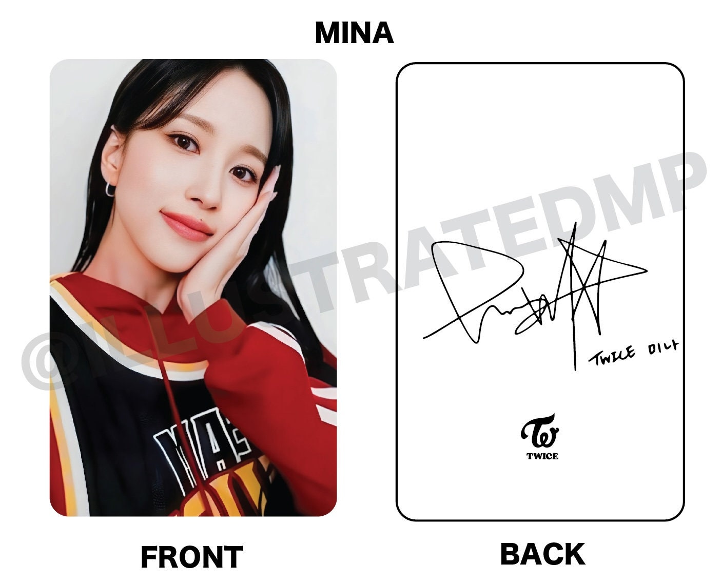 TWICE Japan Ready to Be Special POB Jersey Photocards