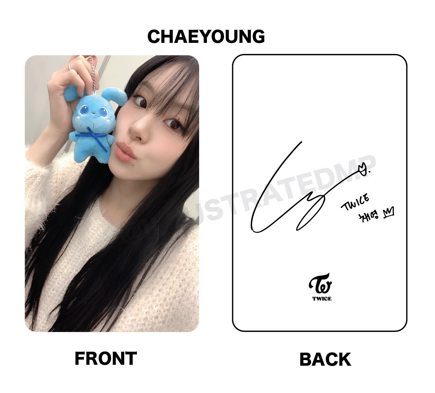 TWICE HARE HARE Blue Cheonsa Photocards (2023) [w/ Freebies] - Etsy