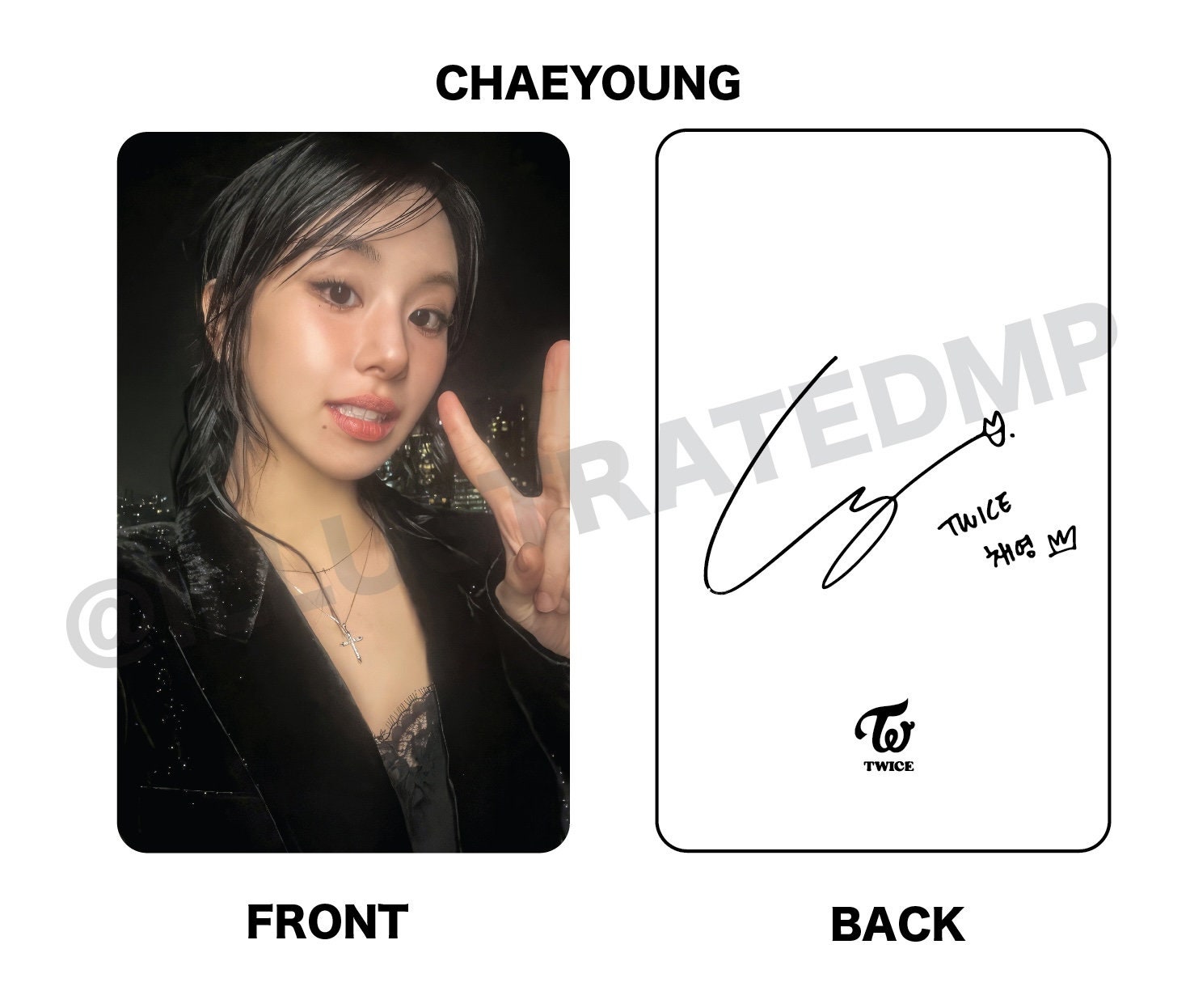 TWICE X MELON With Youth Selfie Photocards [unofficial] [w