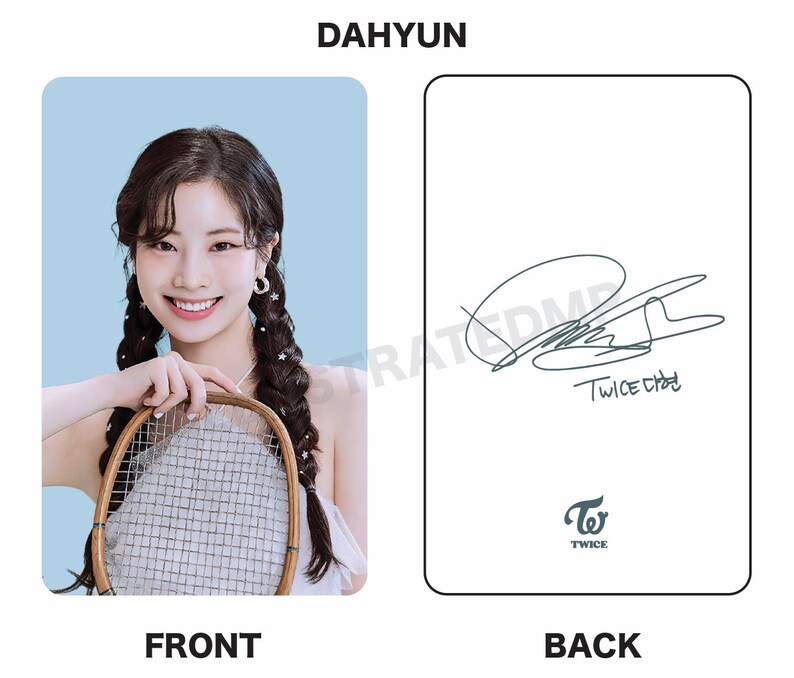 TWICE Ready to Be Japan Photocards w/ freebies DAHYUN