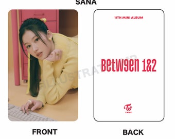 TWICE Between 1&2 Photocards [w/ Freebies] - Etsy
