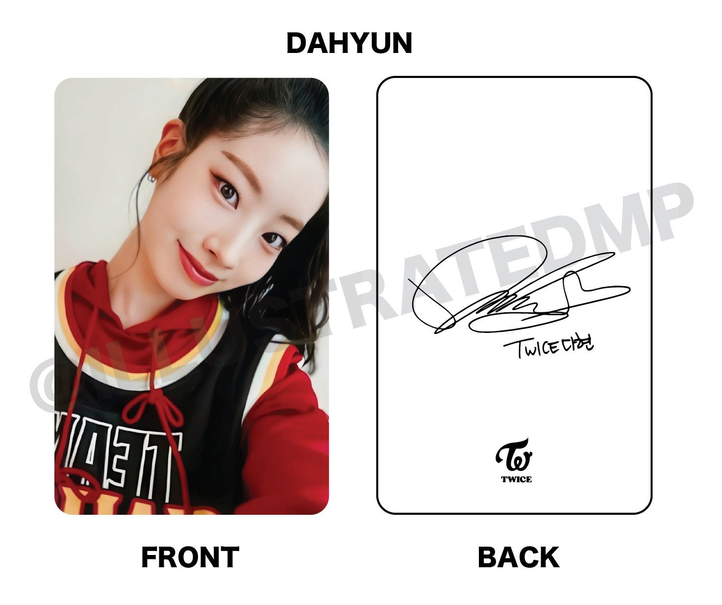 TWICE Japan Ready to Be Special POB Jersey Photocards (unofficial