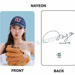 TWICE Ready to Be Japan Photocards w/ freebies NAYEON