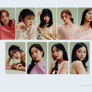 TWICE x Teen Vogue 2024 Photocards [Unofficial] [w/ freebies]