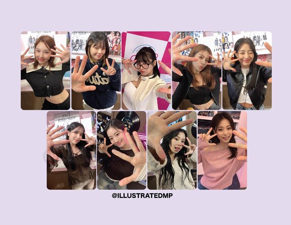 TWICE ONCE AGAIN 2023 Photocards (twice 8th Anniversary) [w