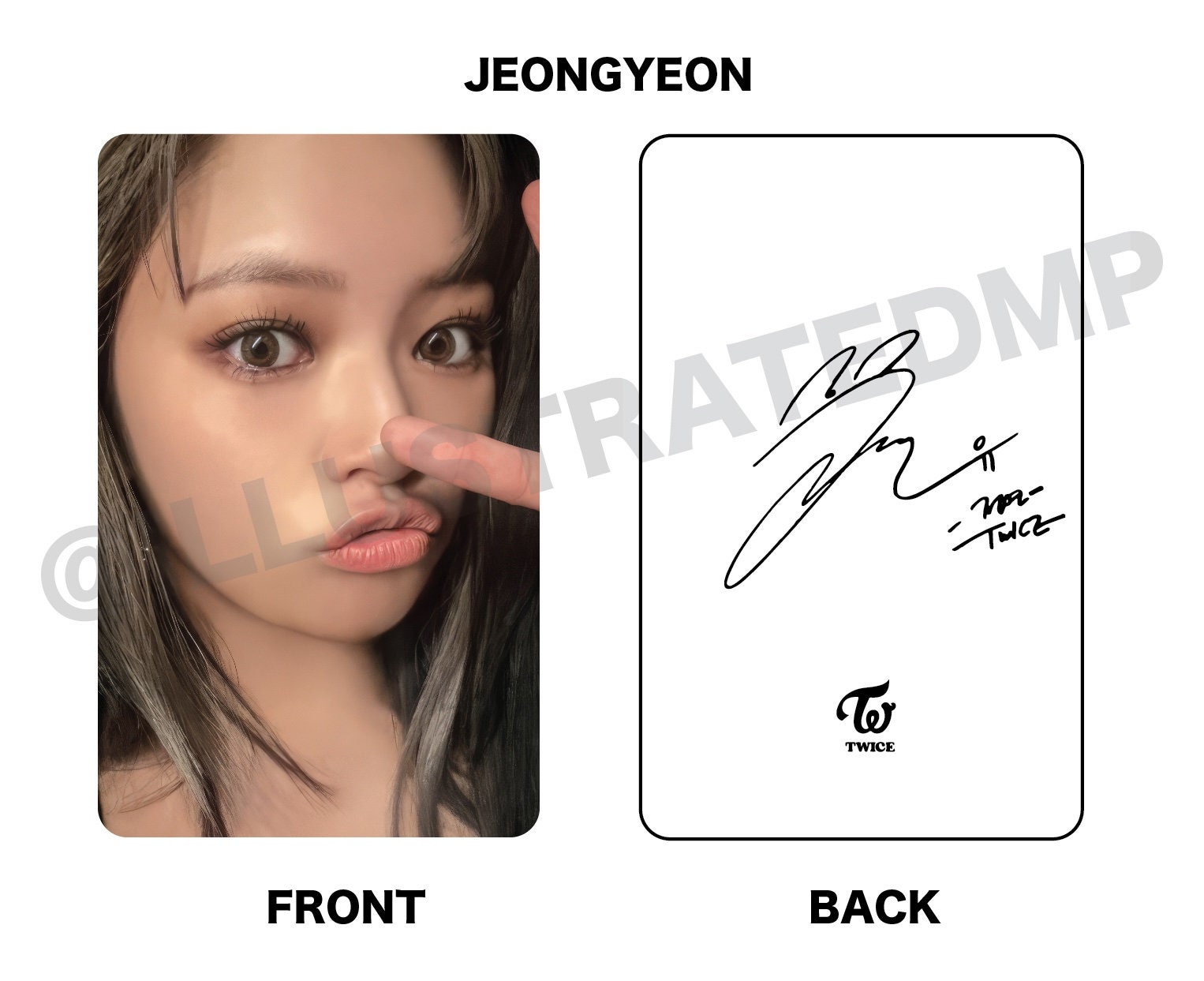 TWICE X MELON With Youth Selfie Photocards [unofficial] [w