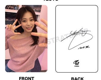 TWICE ONCE AGAIN 2023 Photocards (twice 8th Anniversary) [w