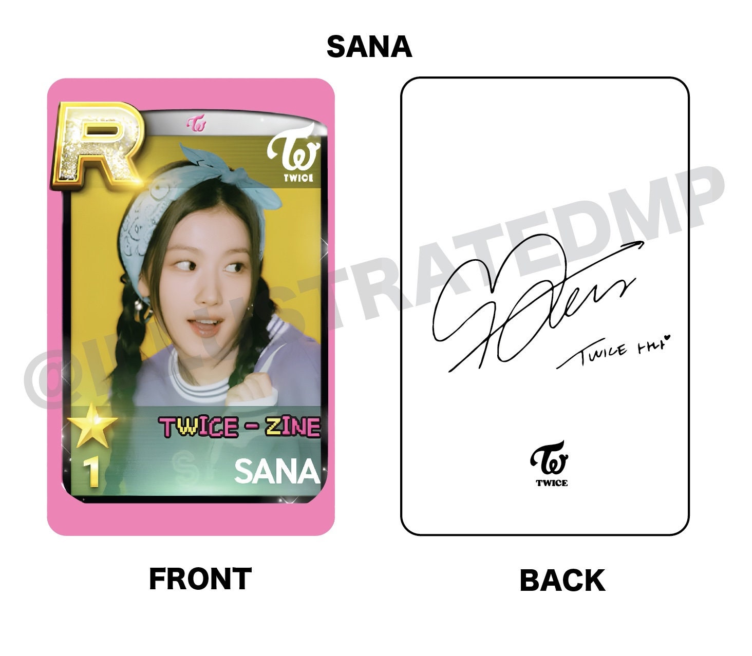 TWICE-ZINE JYP Superstar Photocards 2023 Once 4th Generation