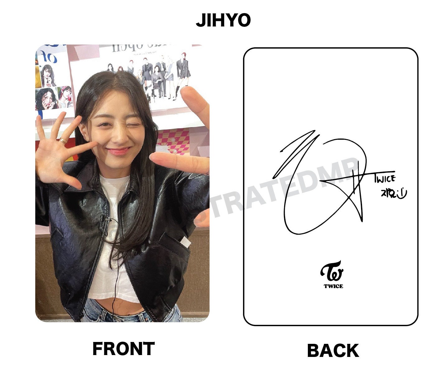 TWICE ONCE AGAIN 2023 Photocards (twice 8th Anniversary) [w
