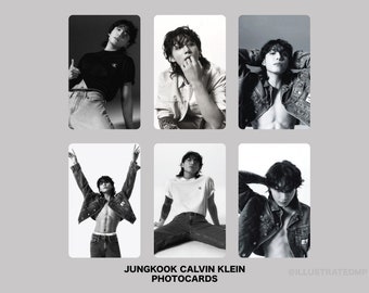 JUNGKOOK Calvin Klein Photocards