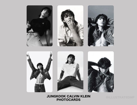 JUNGKOOK Calvin Klein Photocards