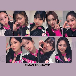 TWICE 2024 Japan SEASON&#39;S GREETINGS Circuit24 Selfie Photocards (Unofficial) [w/freebies]