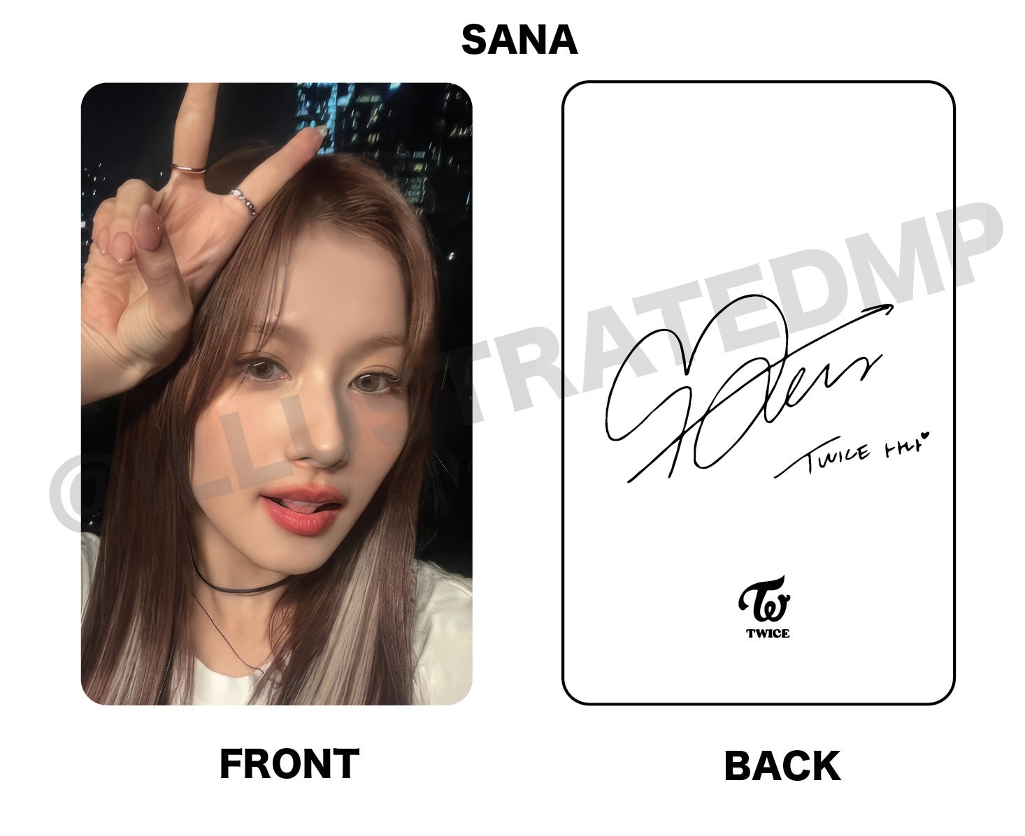 TWICE X MELON With Youth Selfie Photocards [unofficial] [w