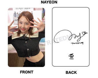 TWICE ONCE AGAIN 2023 Photocards (twice 8th Anniversary) [w