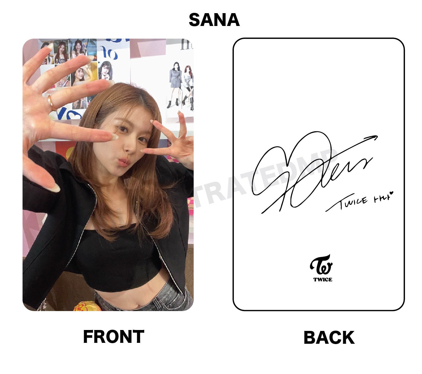 TWICE ONCE AGAIN 2023 Photocards (twice 8th Anniversary) [w