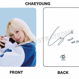 TWICE Ready to Be Japan Photocards w/ freebies CHAEYOUNG