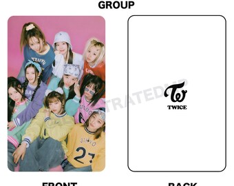 TWICE UNIT ONCE 第4世代ファンクラブフォトカード【特典付き】 - Etsy