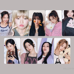 Tarjetas fotográficas conceptuales del paso 4 de TWICE STRATEGY (no oficiales) [con obsequios]