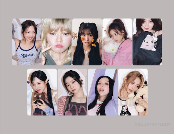 TWICE STRATEGY Step 4 Concept Photocards (unofficial) [w/ Freevies