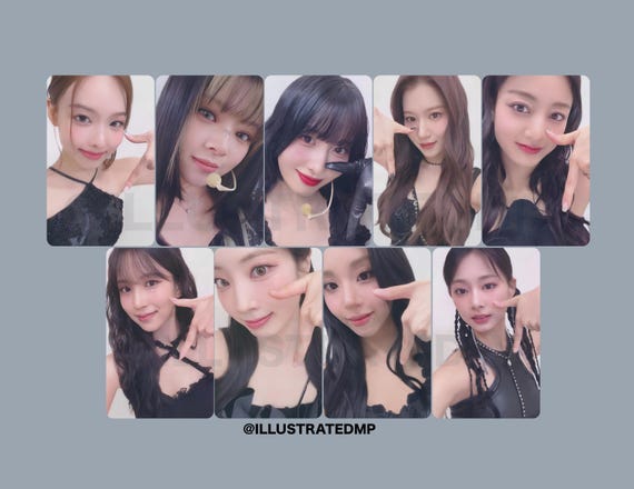 TWICE ONCE JAPAN 7th Anniversary Photocards 2024 (unofficial) [w TWICE ONCE JAPAN 7th Anniversary Photocards 2024 (unofficial) [w